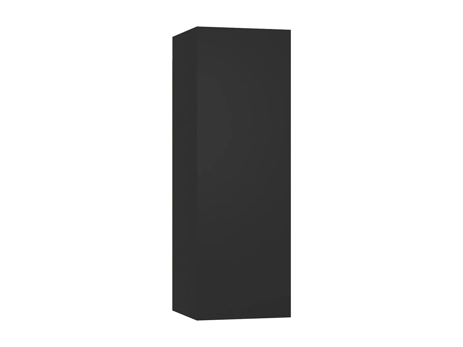 Ensemble de meubles TV 6 pcs Noir Bois d'ingénierie