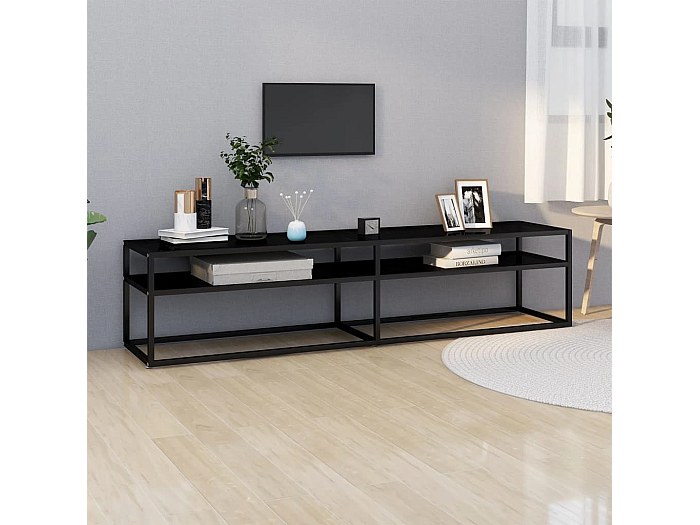 Convenience Concepts Designs2Go Modern/Contemporary Black Tv Stand (Accommodates TVs up to 32-in