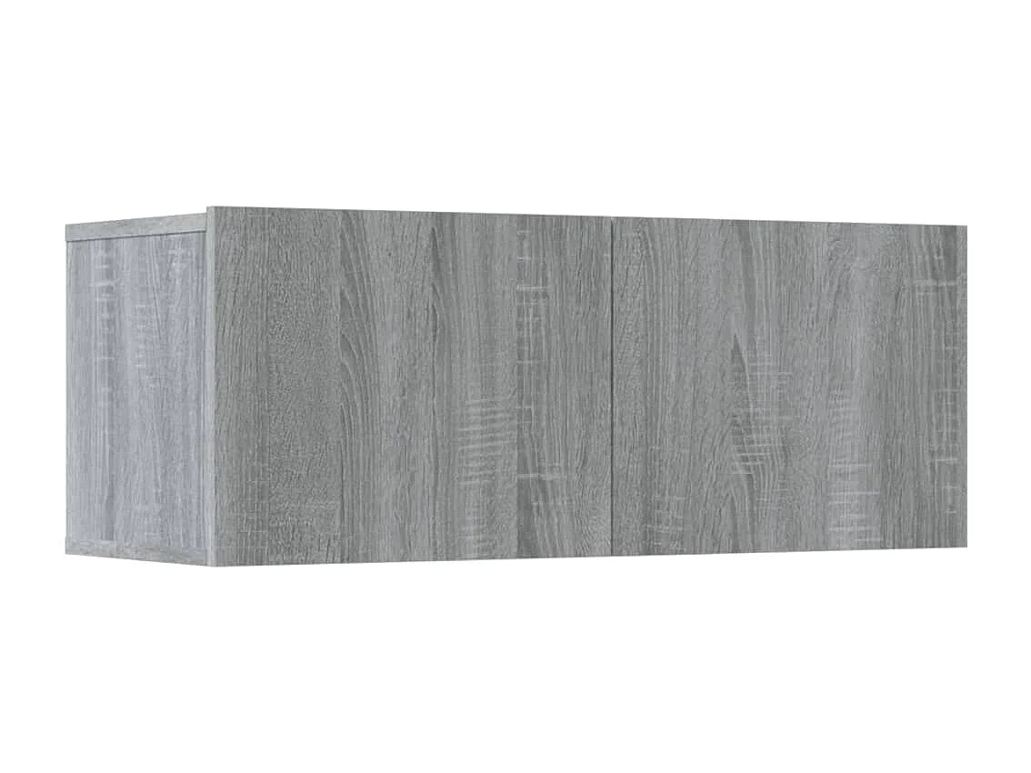 Ensemble de meubles TV 5 pcs Sonoma gris Bois d'ingénierie