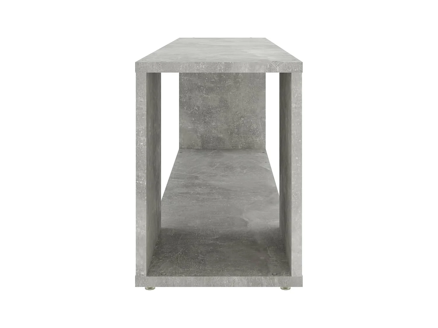 Mueble para TV madera contrachapada gris hormigón 100x24x32 cm