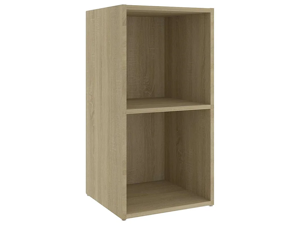 Mobili TV 2 pz Rovere Sonoma 72x35x36,5 cm in Legno Multistrato