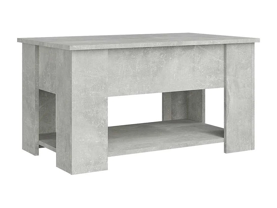 Couchtisch Betongrau 79x49x41 cm Holzwerkstoff