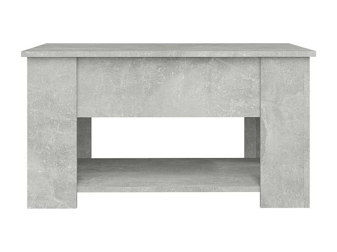 Couchtisch Betongrau 79x49x41 cm Holzwerkstoff