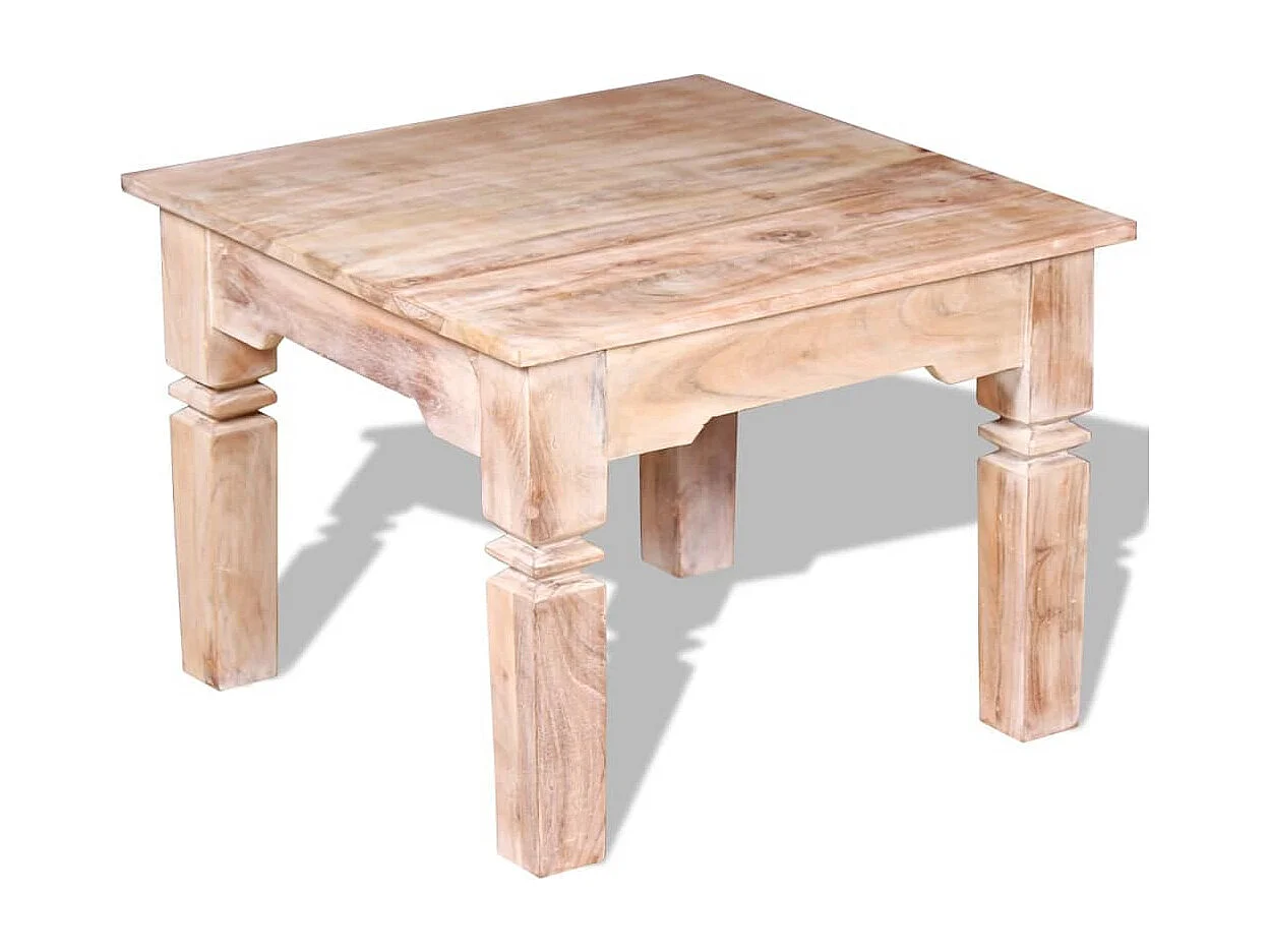 Table basse Bois d'acacia 60x60x45 cm