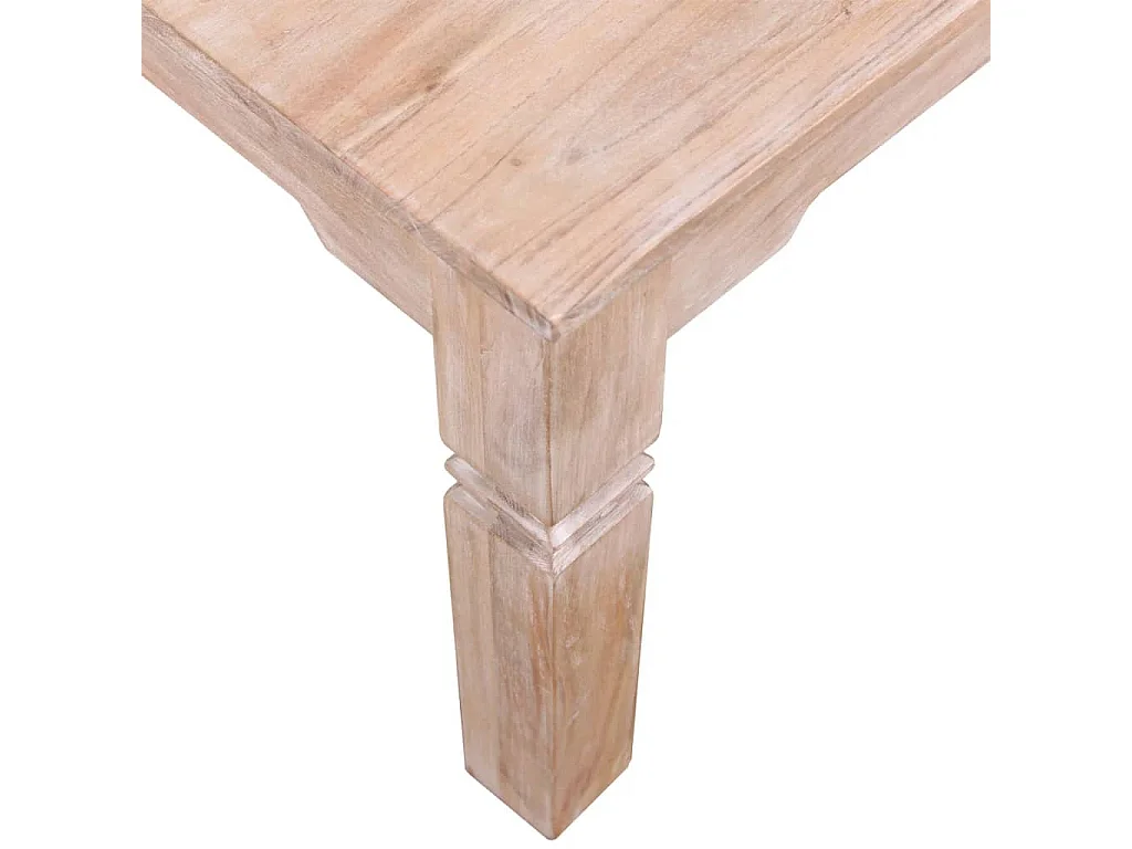 Couchtisch Akazienholz 60x60x45 cm