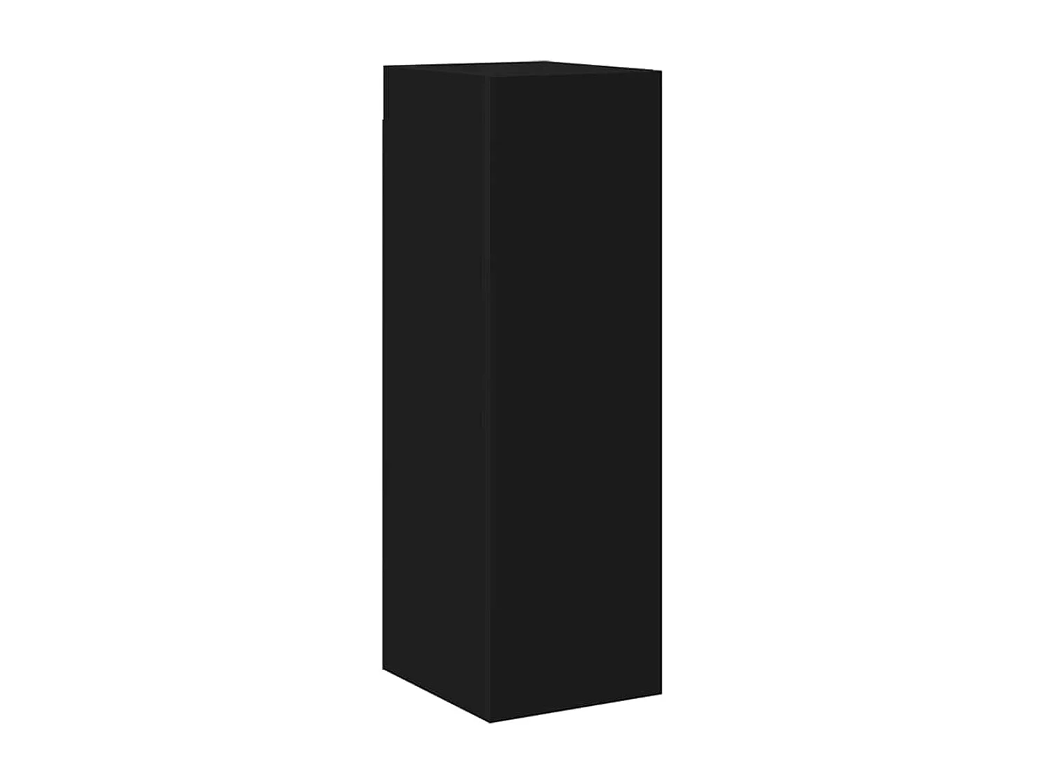 Ensemble de meuble TV 8 pcs Noir Bois d'ingénierie