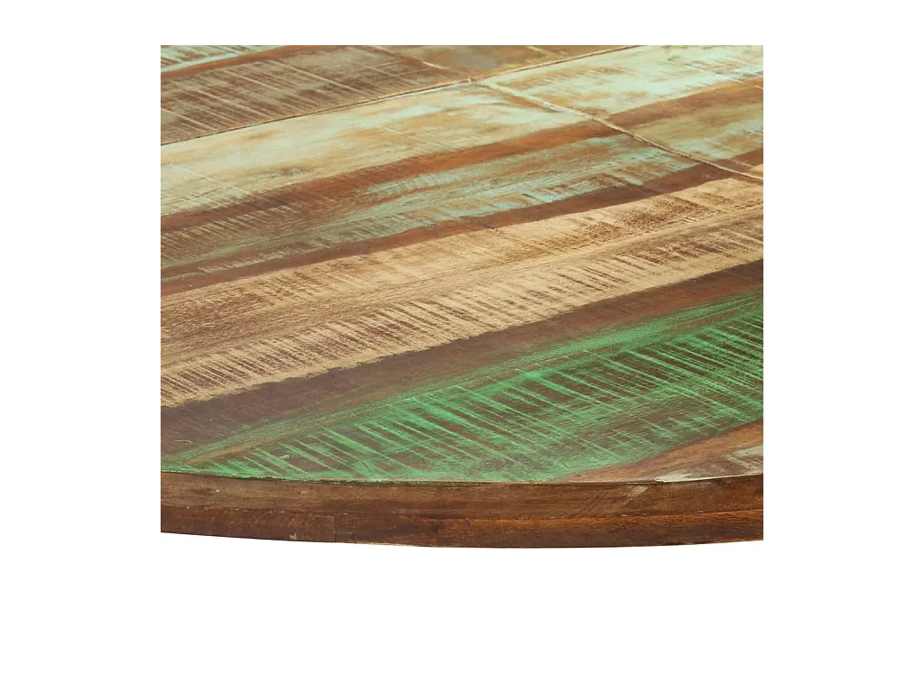 Mesa de jantar 150x75 cm madeira recuperada maciça