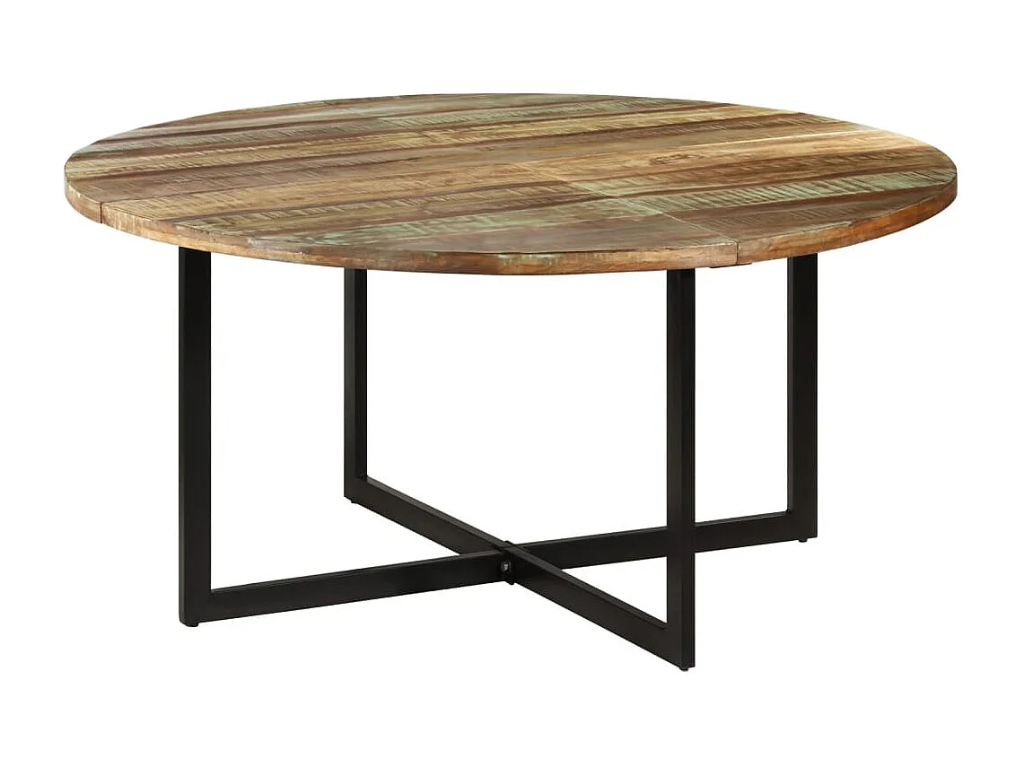 Esstisch 110x75 cm Altholz Massivholz