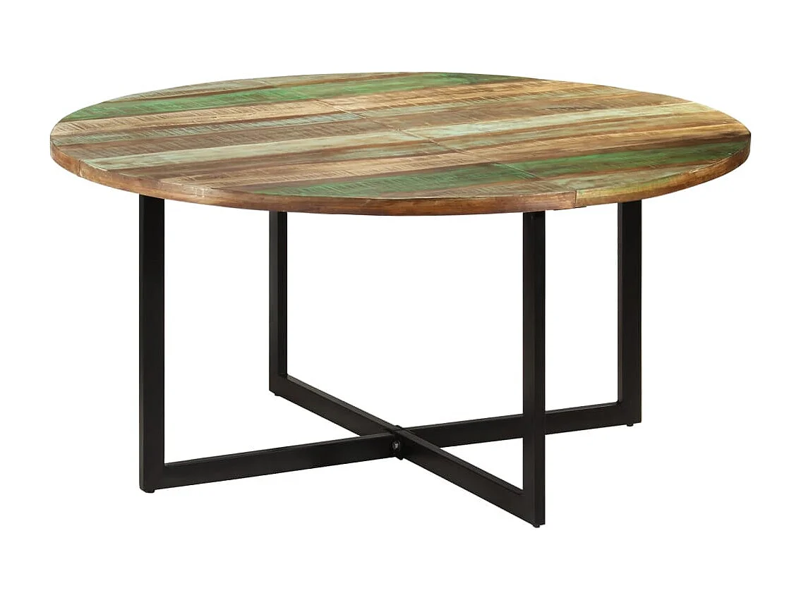 Esstisch 110x75 cm Altholz Massivholz