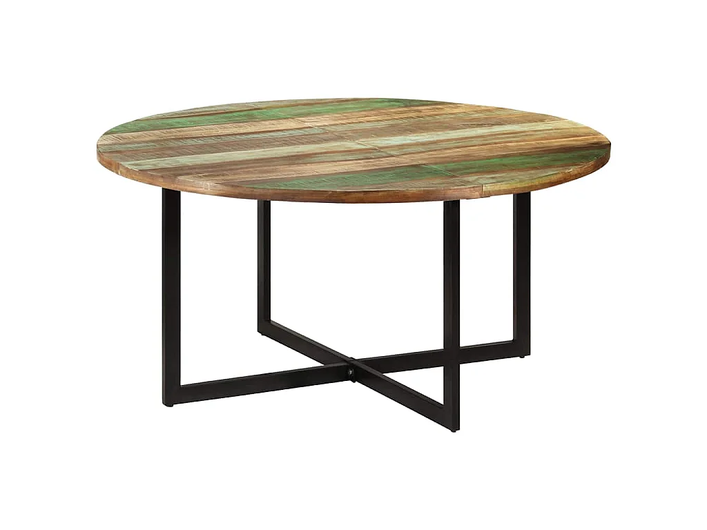 Table à manger 150x75 cm Bois massif de récupération