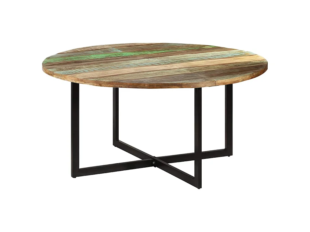 Table à manger 150x75 cm Bois massif de récupération