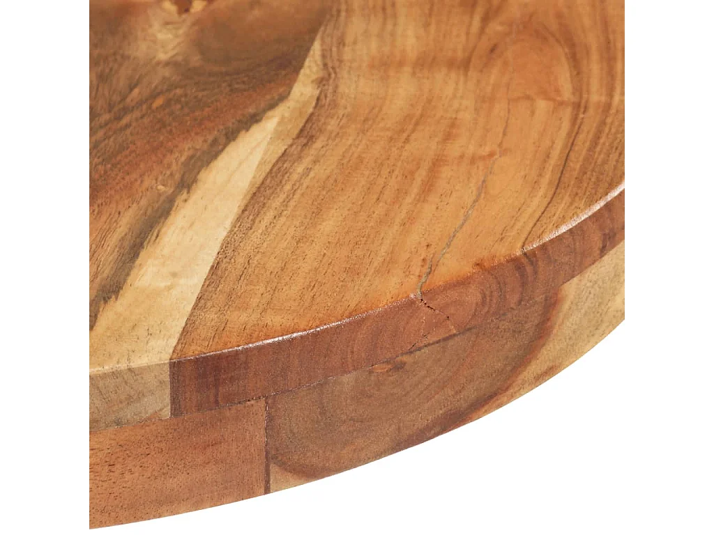 Tavolino da Bistrot Rotondo Ø60x75 cm in Legno di Acacia