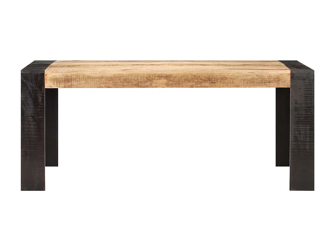 Eettafel 180x90x76 cm massief mangohout