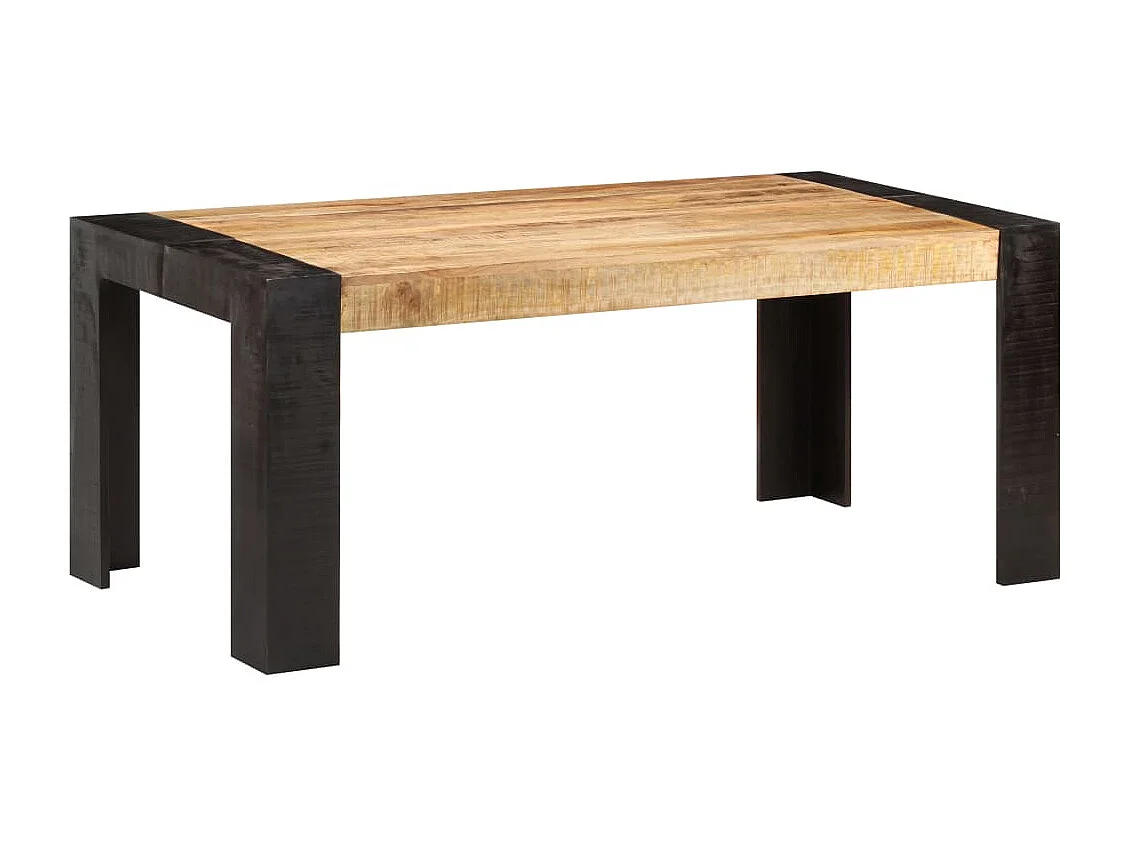 Eettafel 180x90x76 cm massief mangohout