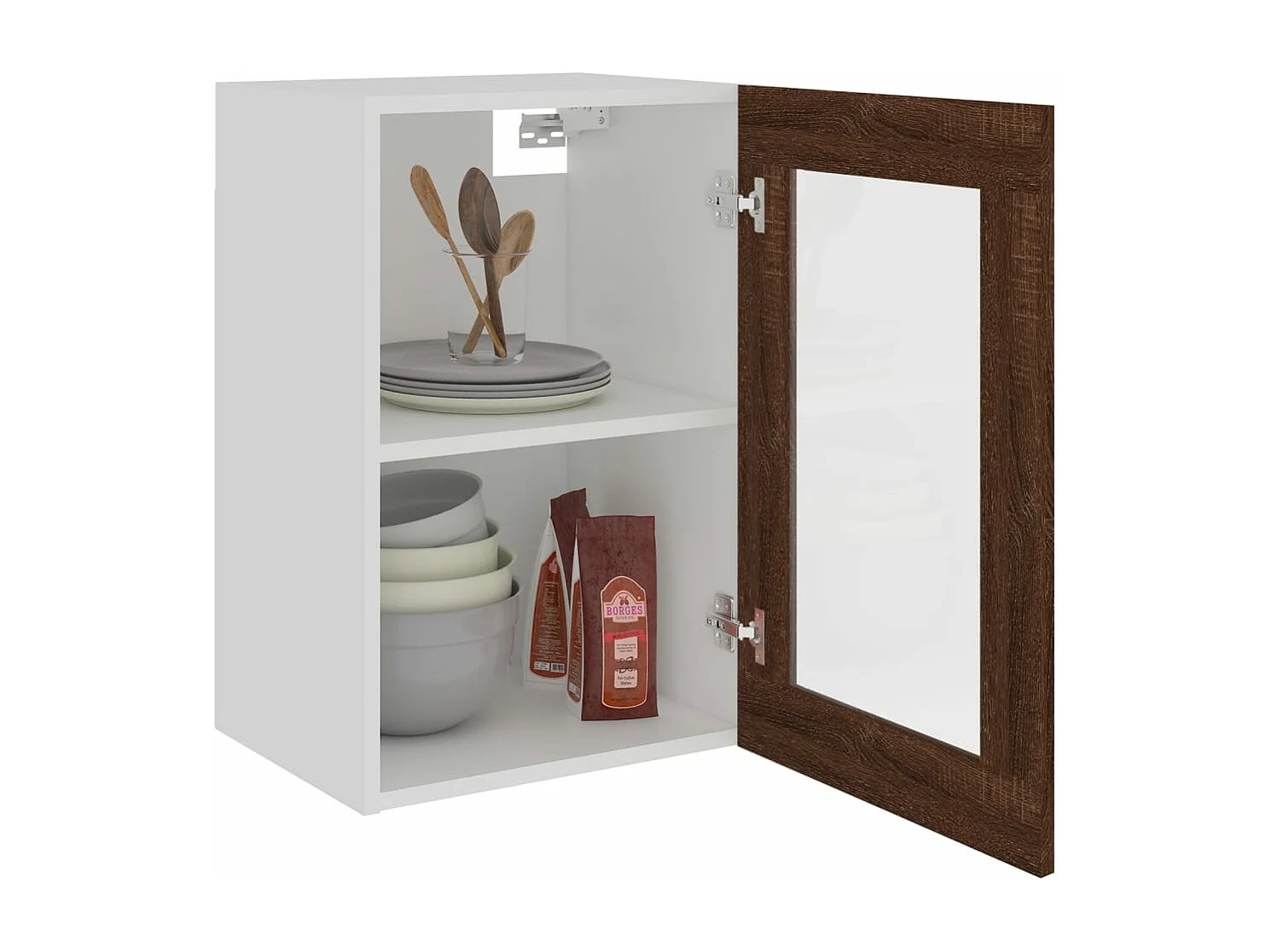 Armário suspenso “Lyon” 40x31x60cm carvalho castanho