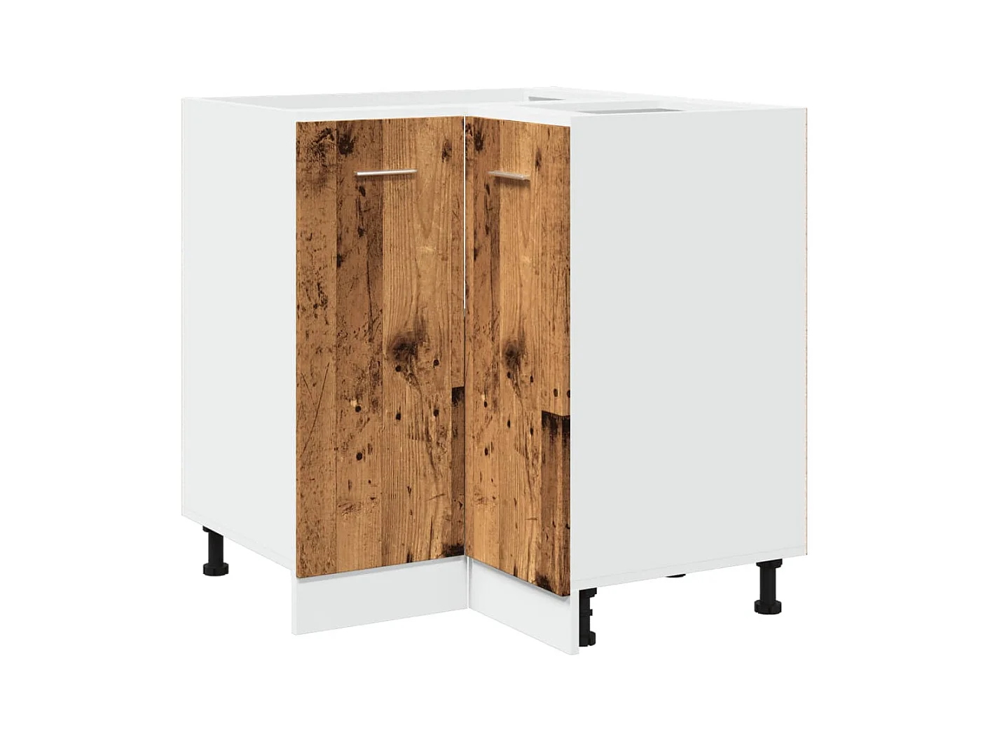 Armadietto Cucina “Lyon” Legno Antico 75,5x75,5x81,5 cm