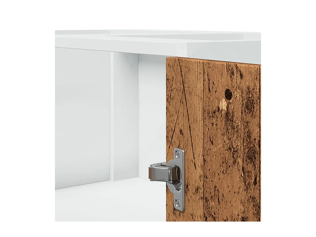 Armadietto Cucina “Lyon” Legno Antico 75,5x75,5x81,5 cm