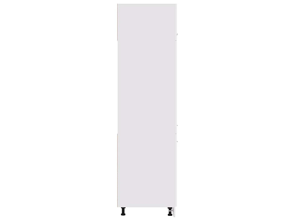 Armoire réfrigérée "Lyon" Blanc 60 x 57 x 207 cm Bois d'ingénierie