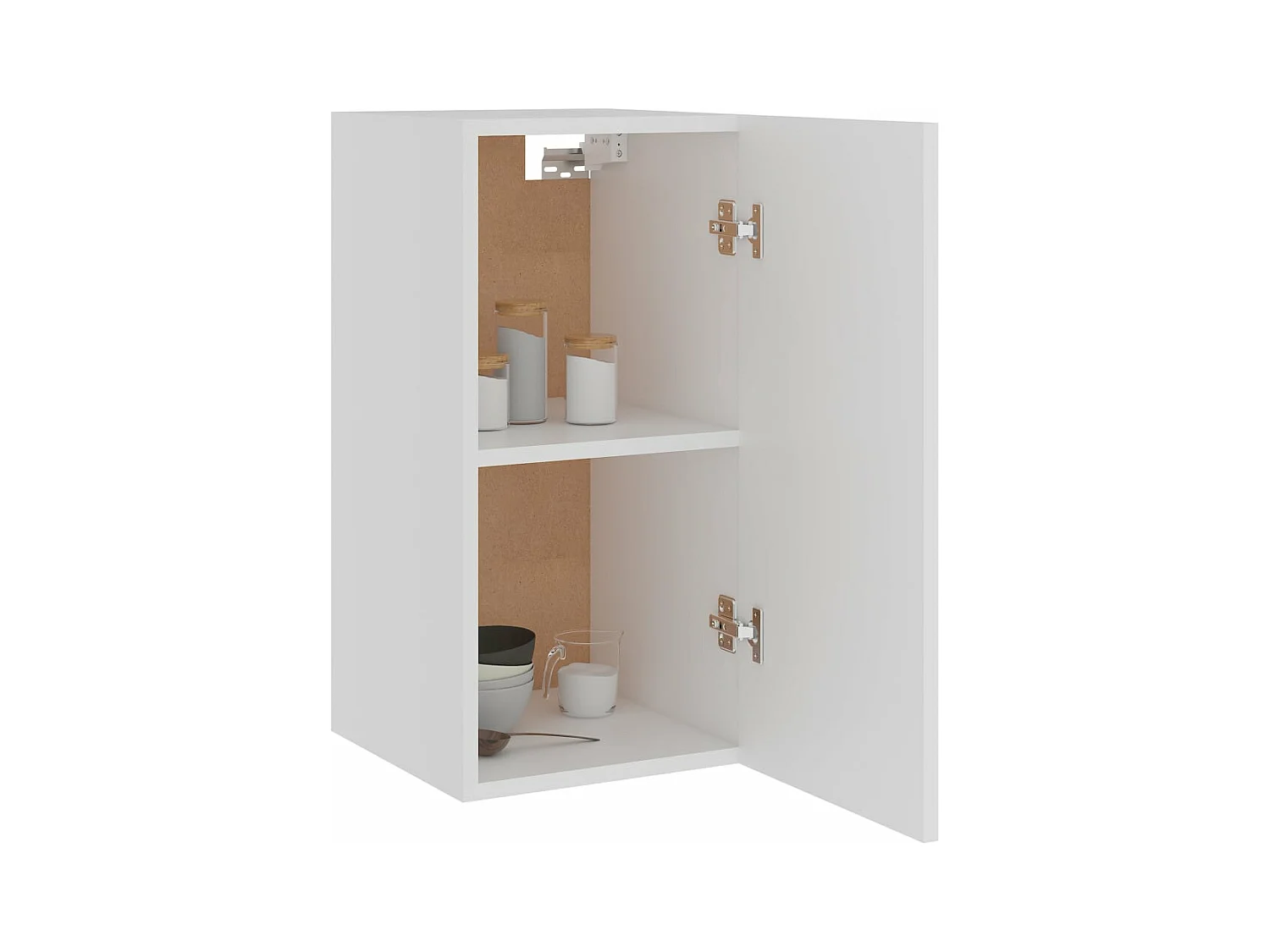 Hängeschrank Lyon Weiß 29,5x31x60 cm Holzwerkstoff