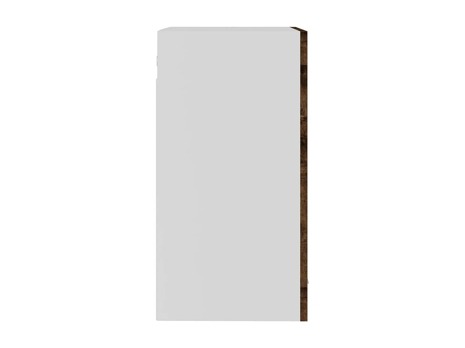 Hängeschrank Lyon Glas Räuchereiche 40x31x60 cm Holzwerkstoff