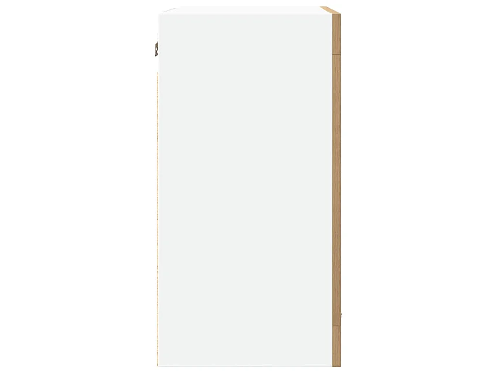 Vitrine suspendue "Lyon" Chêne artisanal 40 x 31 x 60 cm Bois d'ingénierie