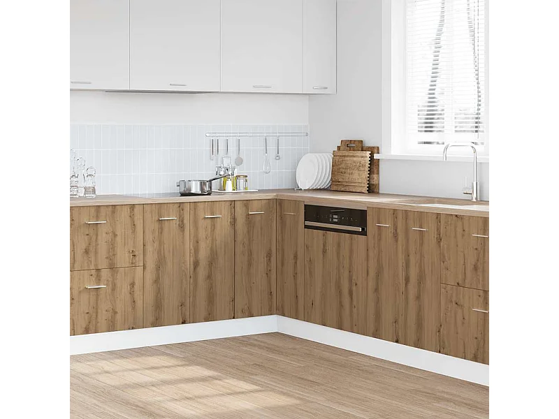 Küchenschrank Lyon Artisan-Eiche 75,5x75,5x81,5 cm Holzwerkstoff