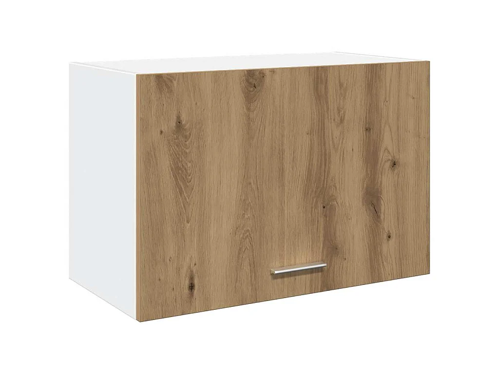 Armoire suspendue Lyon Chêne artisanal 60x31x40 cm