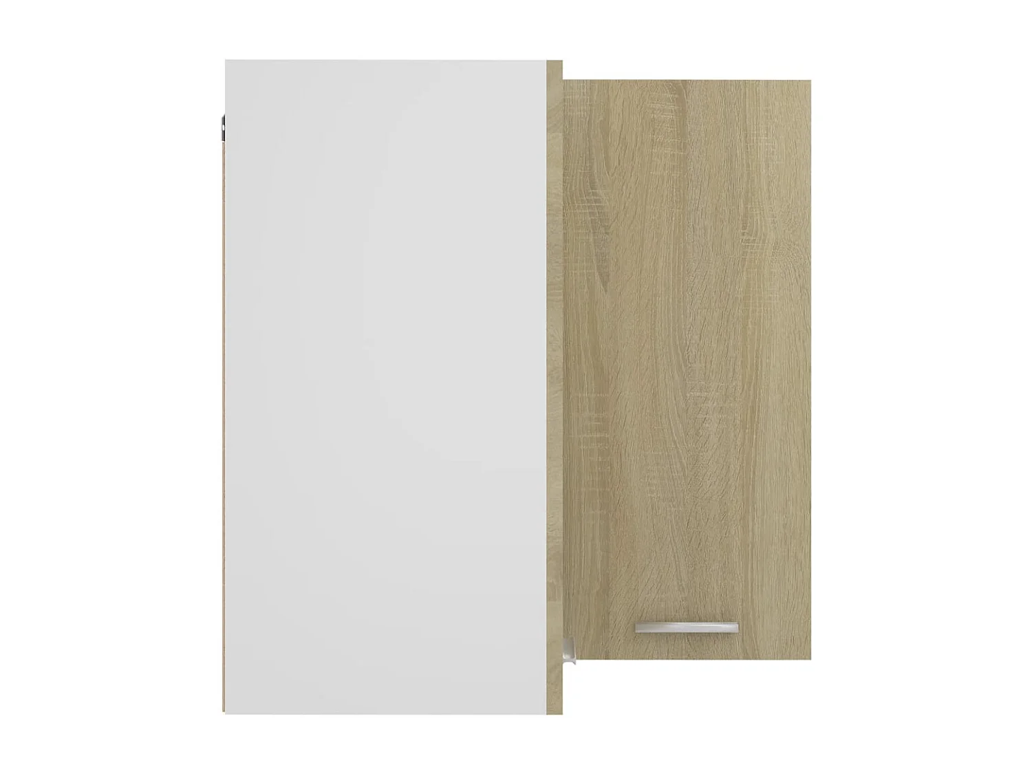 Pensile Angolare “Lyon” Rovere Sonoma 57x57x60 cm