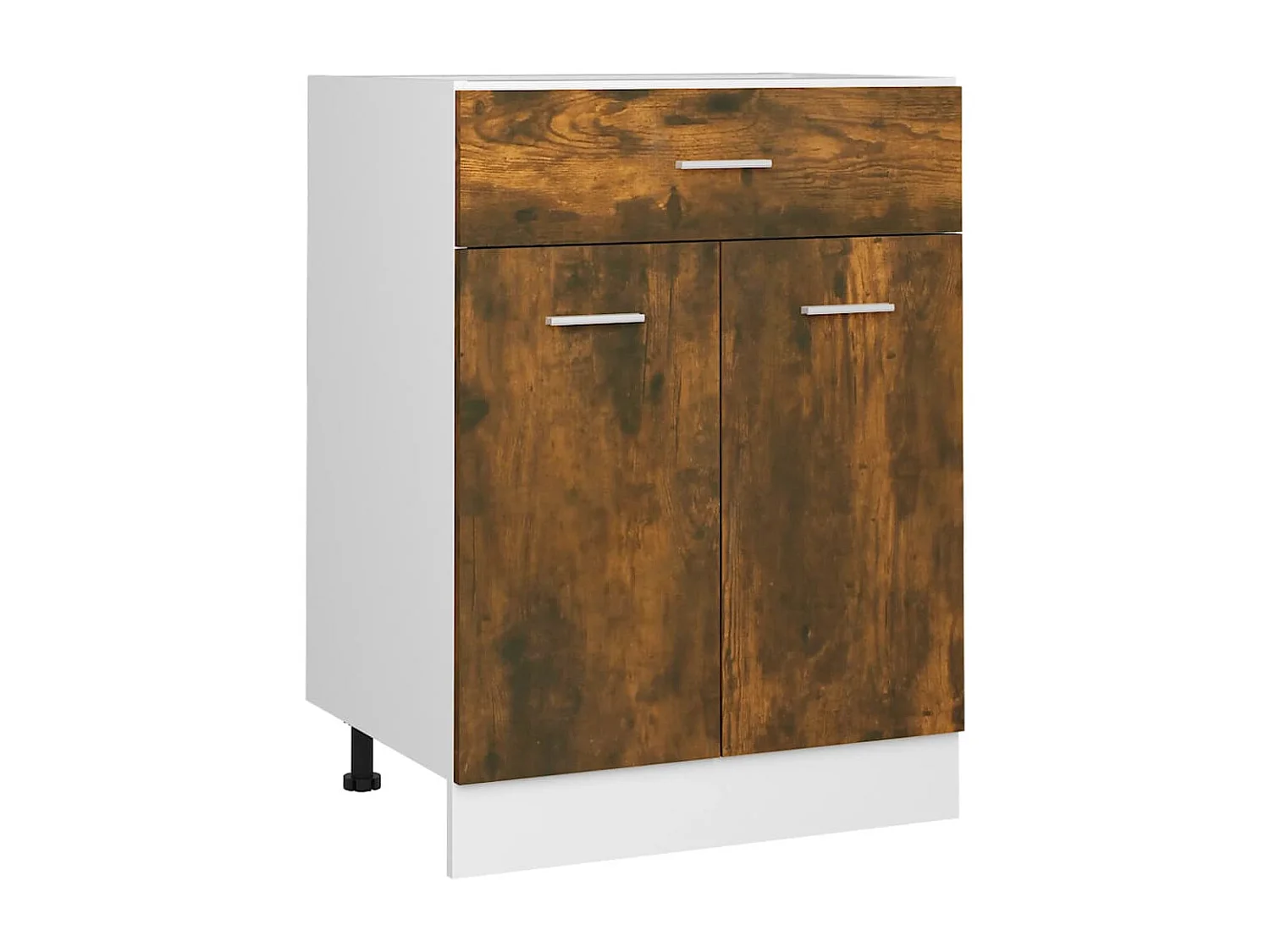 Armoire à tiroirs "Lyon" Chêne fumé 60 x 46 x 81,5 cm Bois d'ingénierie