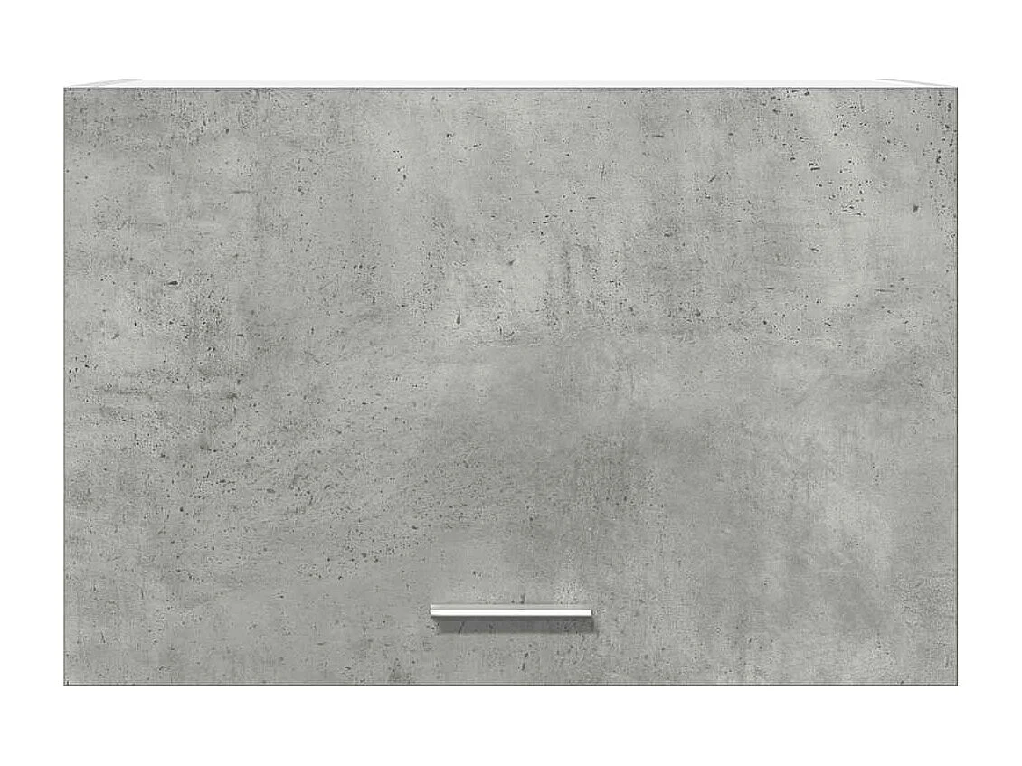 Armoire suspendue "Lyon" Gris béton 60 x 31 x 40 cm Bois d'ingénierie