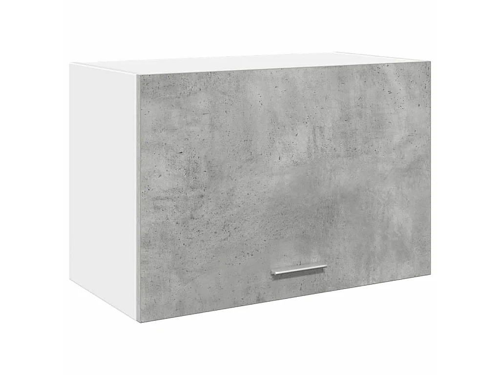 Armoire suspendue "Lyon" Gris béton 60 x 31 x 40 cm Bois d'ingénierie