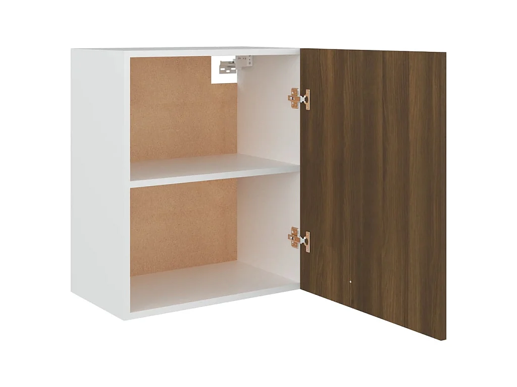 Hängeschrank Lyon Braun Eichen-Optik 50x31x60 cm Holzwerkstoff