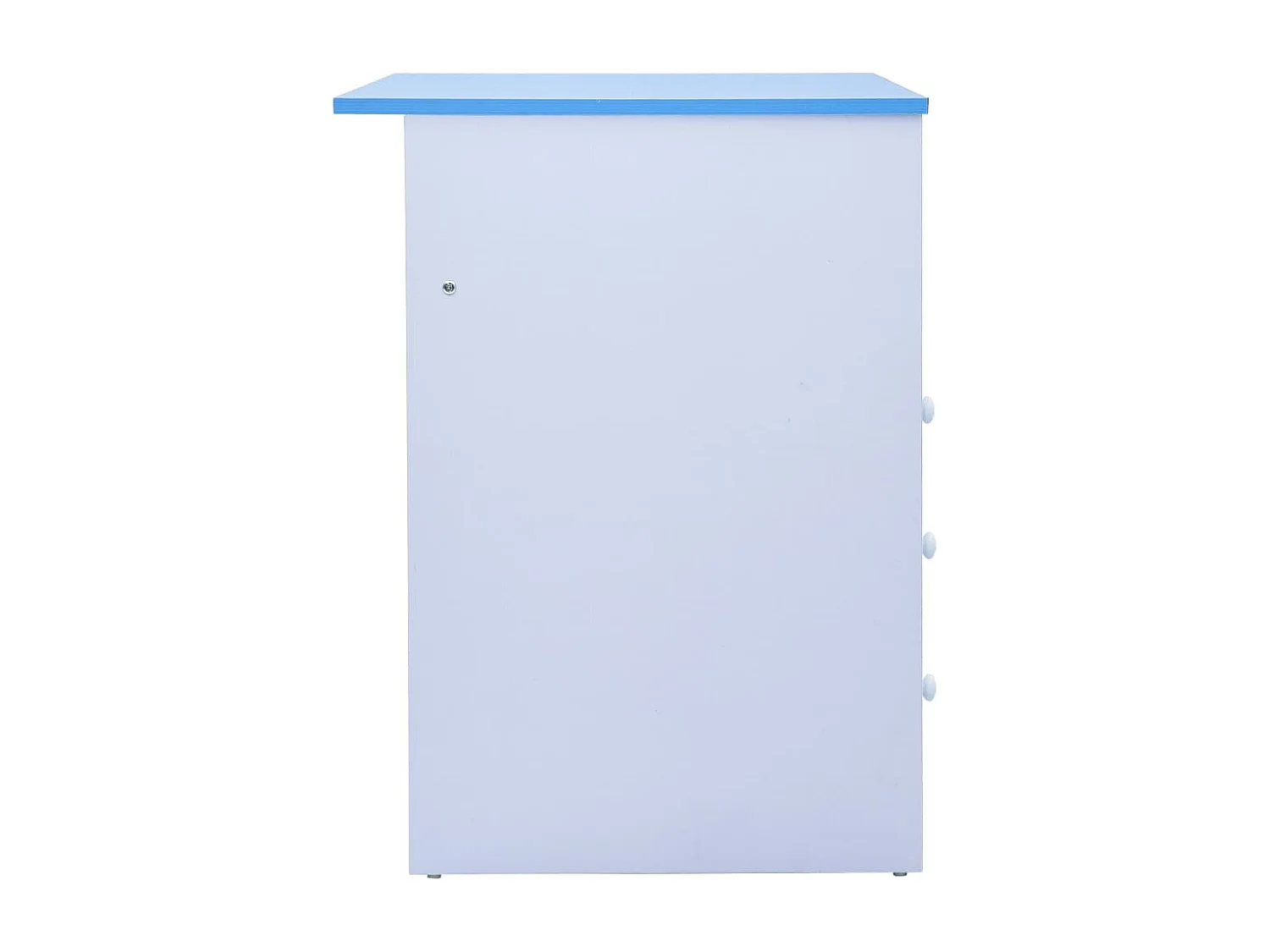 Secretária/estirador desenho para crianças azul e branco