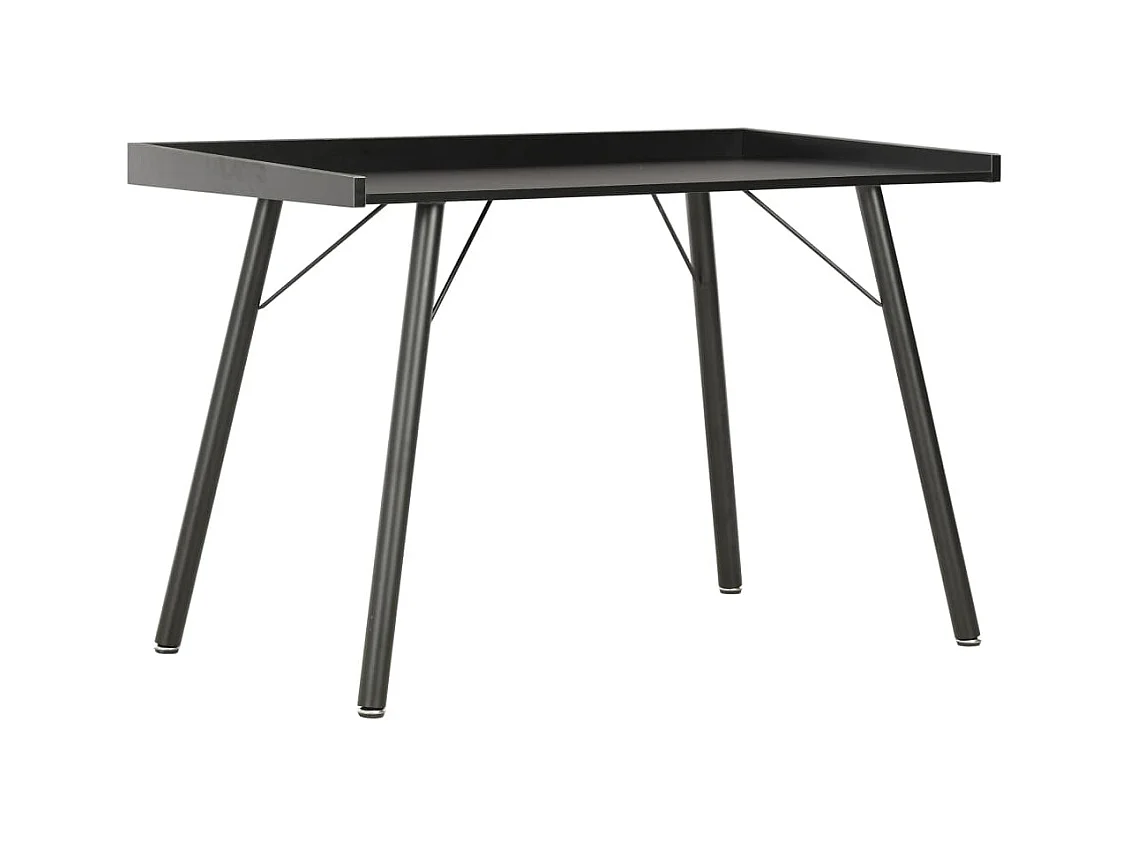 Bureau Noir 90x50x79 cm