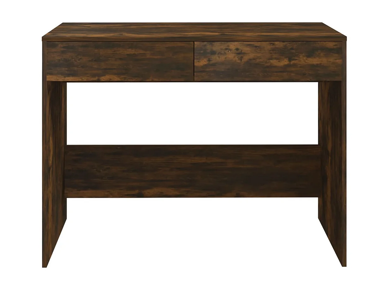 Bureau Chêne fumé 101x50x76,5 cm Aggloméré