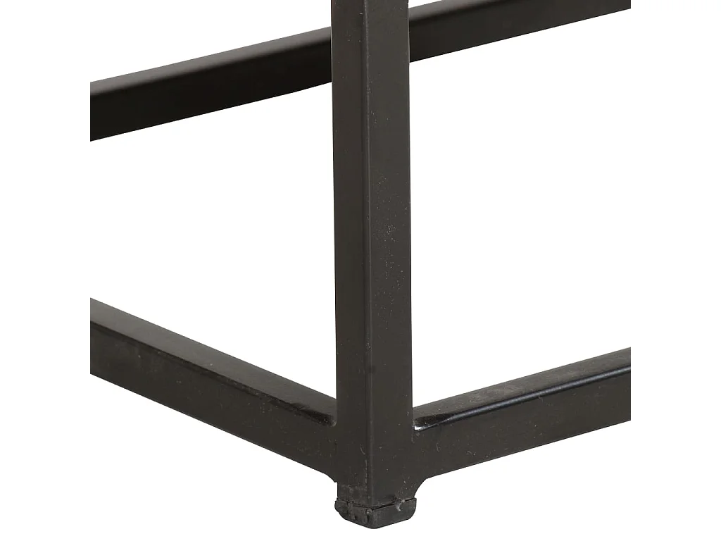 Highboard mit Schubladen 45x30x105 cm Altholz Massiv