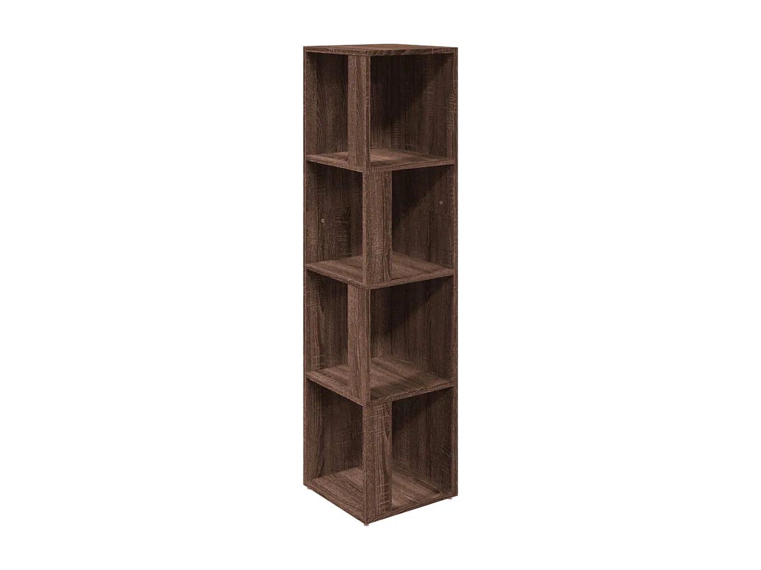 Armoire d'angle Chêne marron 33x33x132 cm Bois d'ingénierie