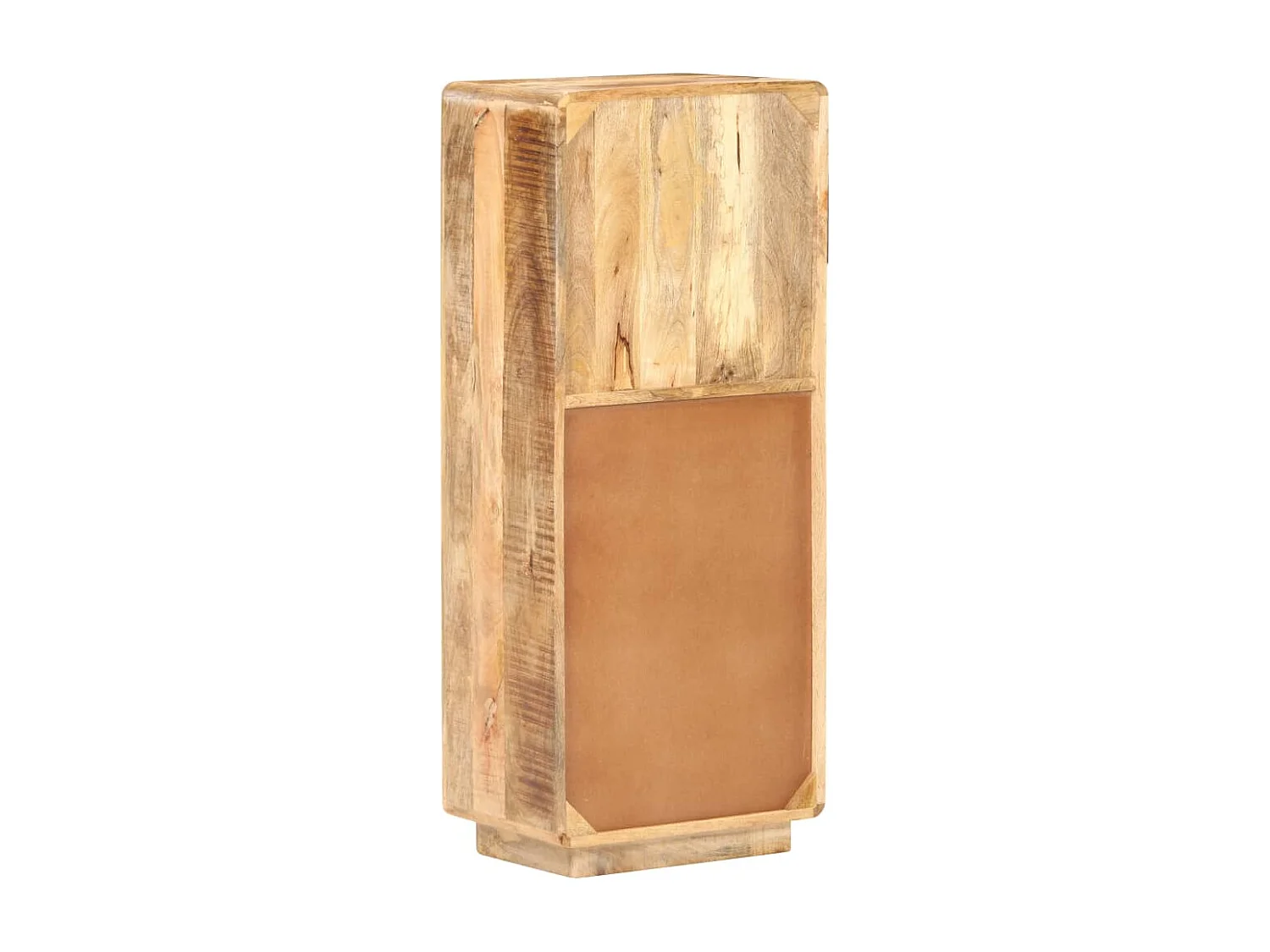 Hoge kast 45x32x110 cm ruw mangohout