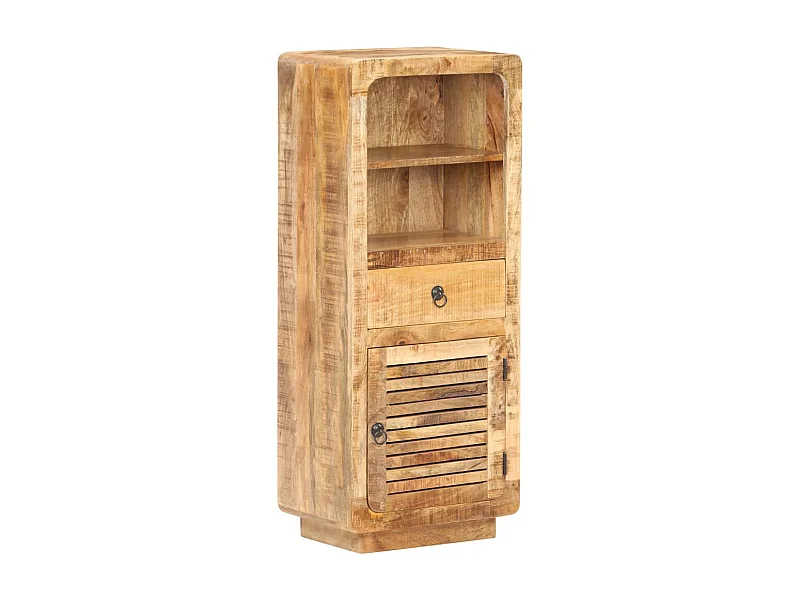 Buffet 45x32x110 cm Bois de manguier brut