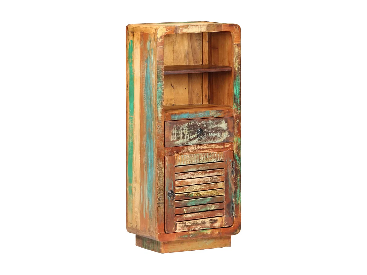 Buffet 45x32x110 cm Bois de récupération massif