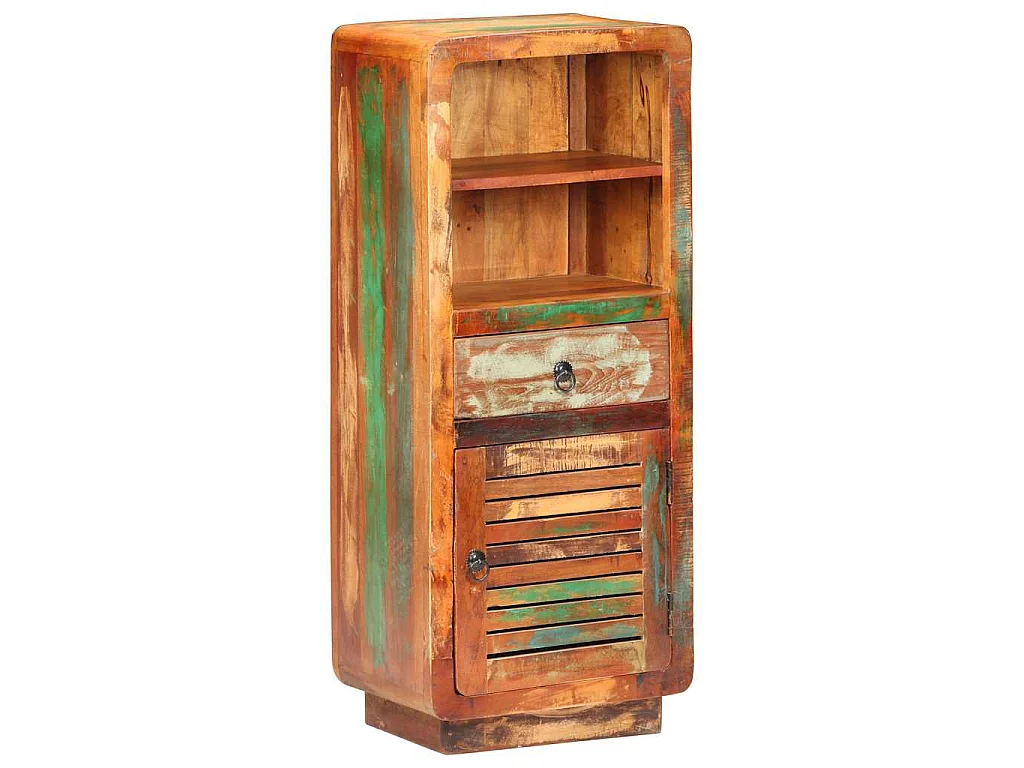 Buffet 45x32x110 cm Bois de récupération massif