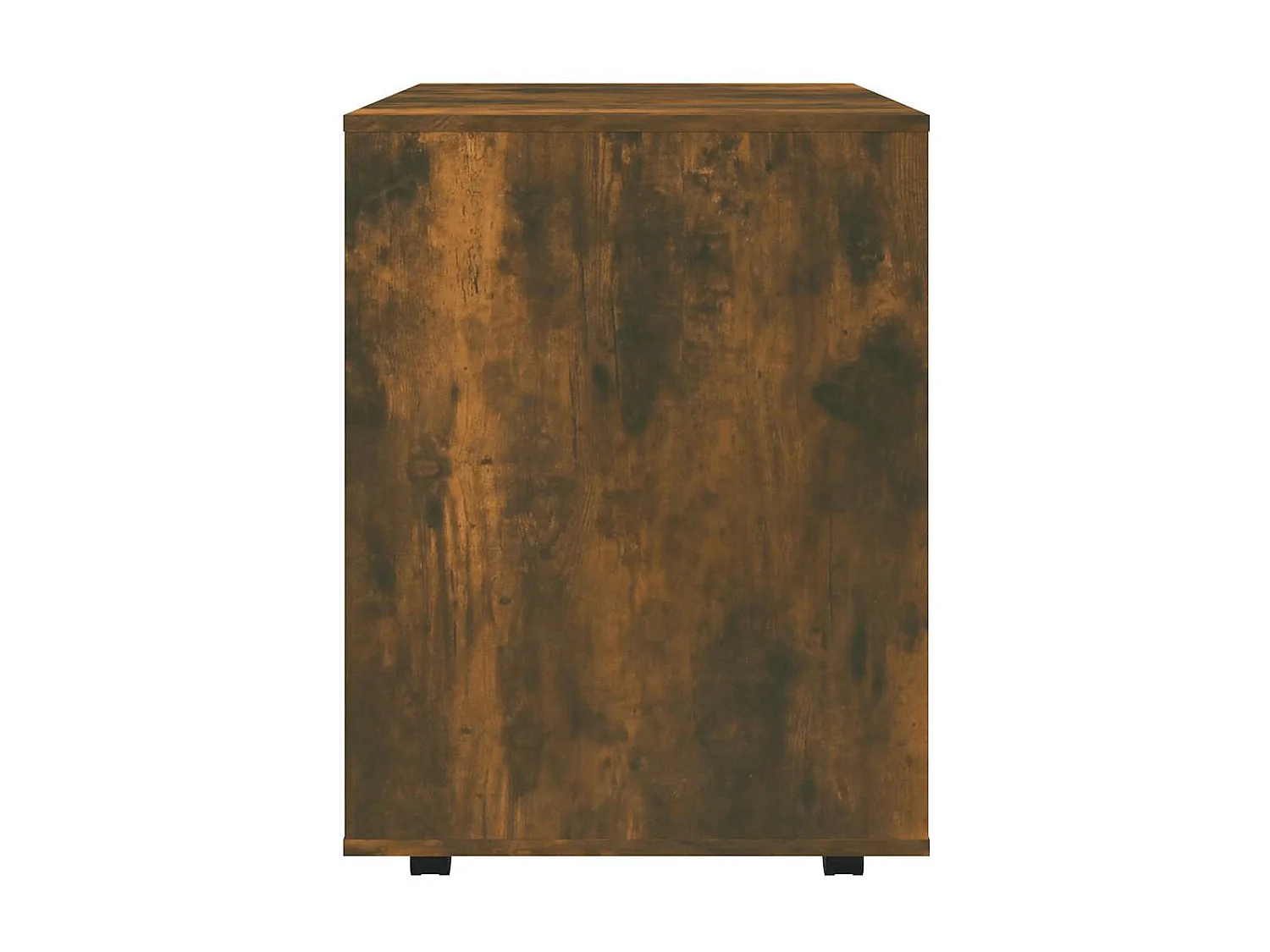 Armoire roulante Chêne fumé 60x53x72 cm Bois d'ingénierie