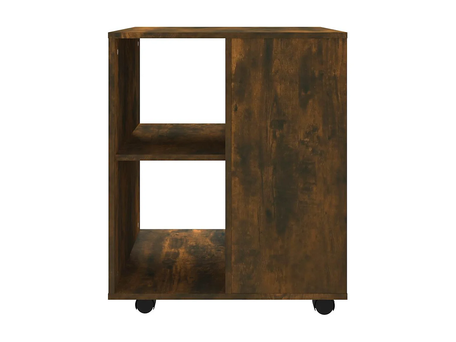 Rollschrank Räuchereiche 60x53x72 cm Holzwerkstoff