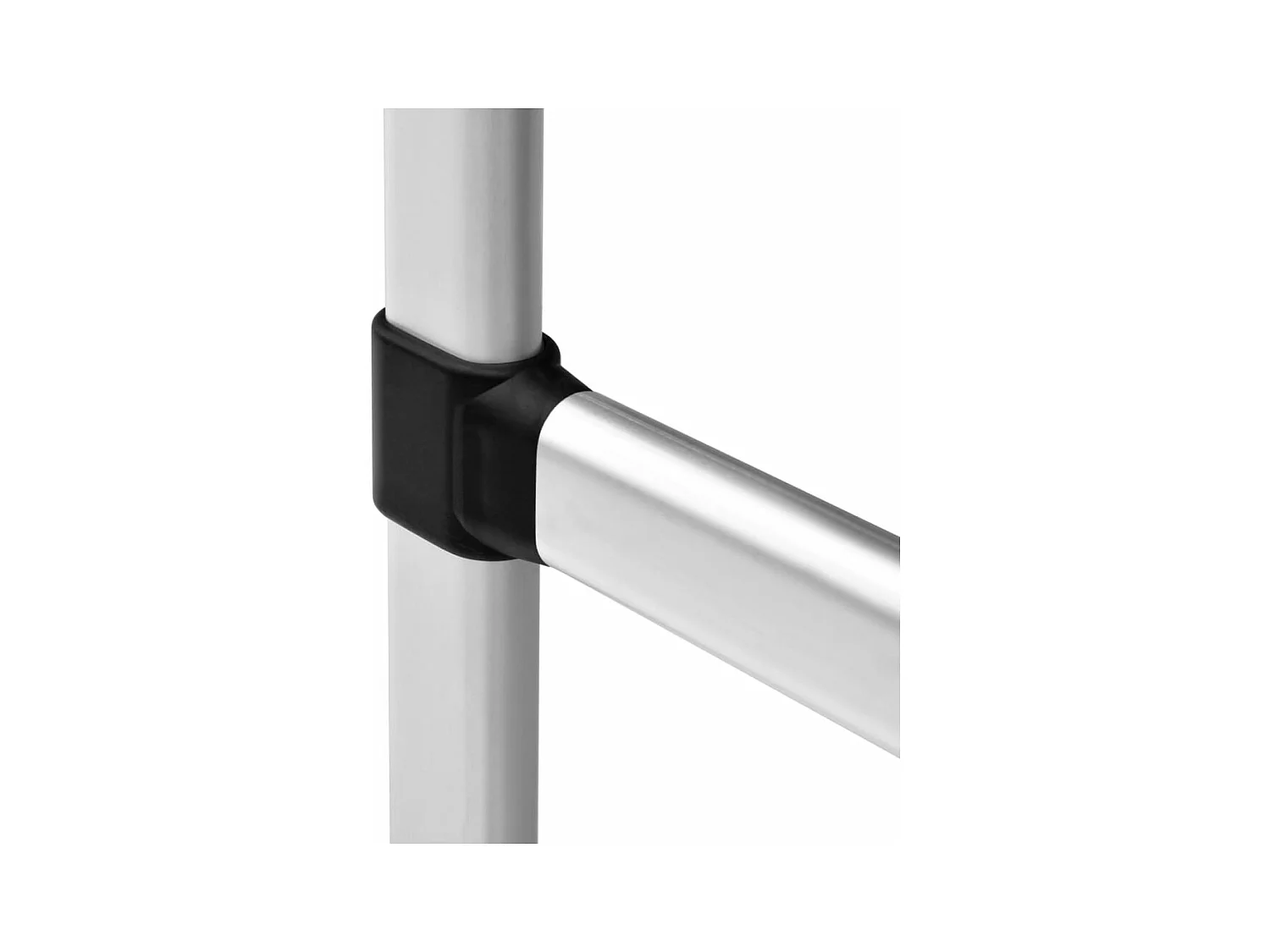 Système de garde-robe télescopique avec barres Aluminium