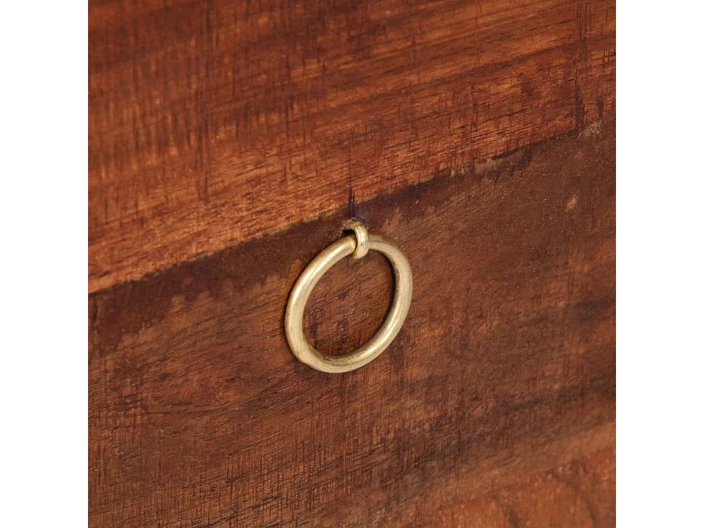 Roupeiro 100x50x175 cm madeira de acácia maciça