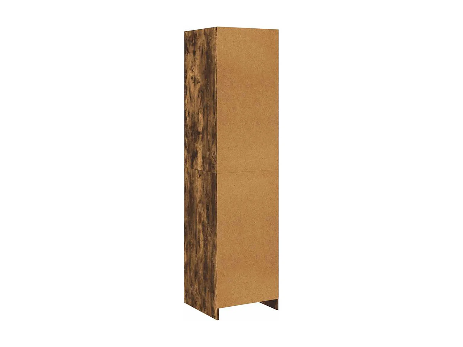 Armoire avec tiroirs Chêne fumé 50x50x200 cm Bois d'ingénierie