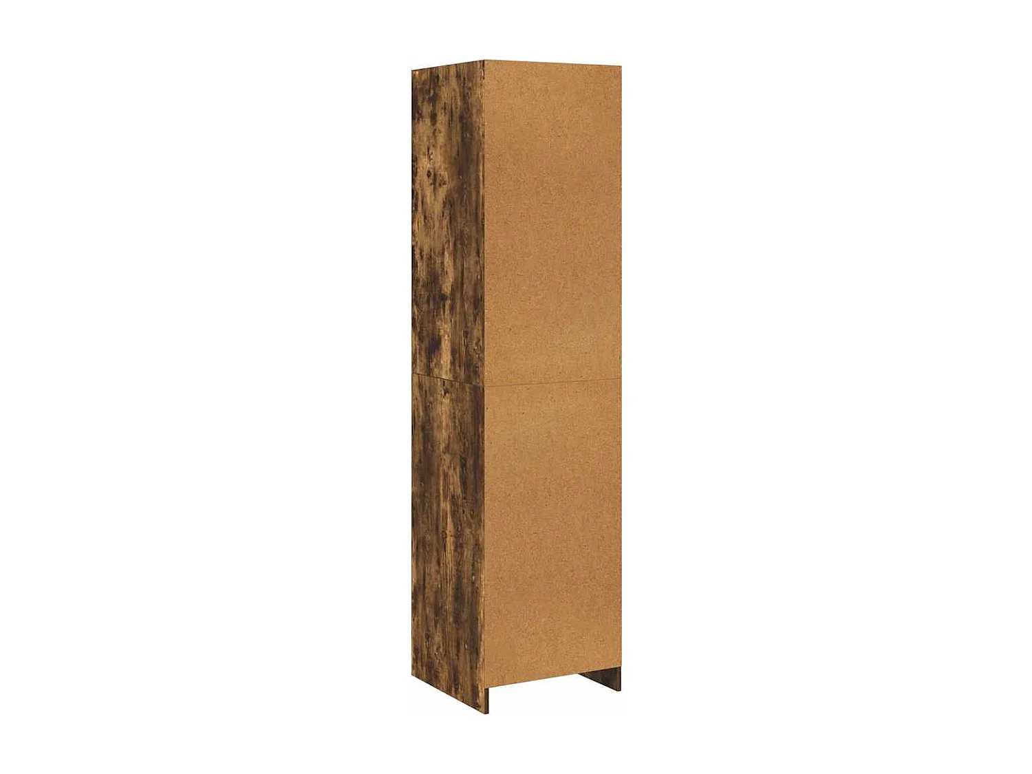 Armoire avec tiroirs Chêne fumé 50x50x200 cm Bois d'ingénierie