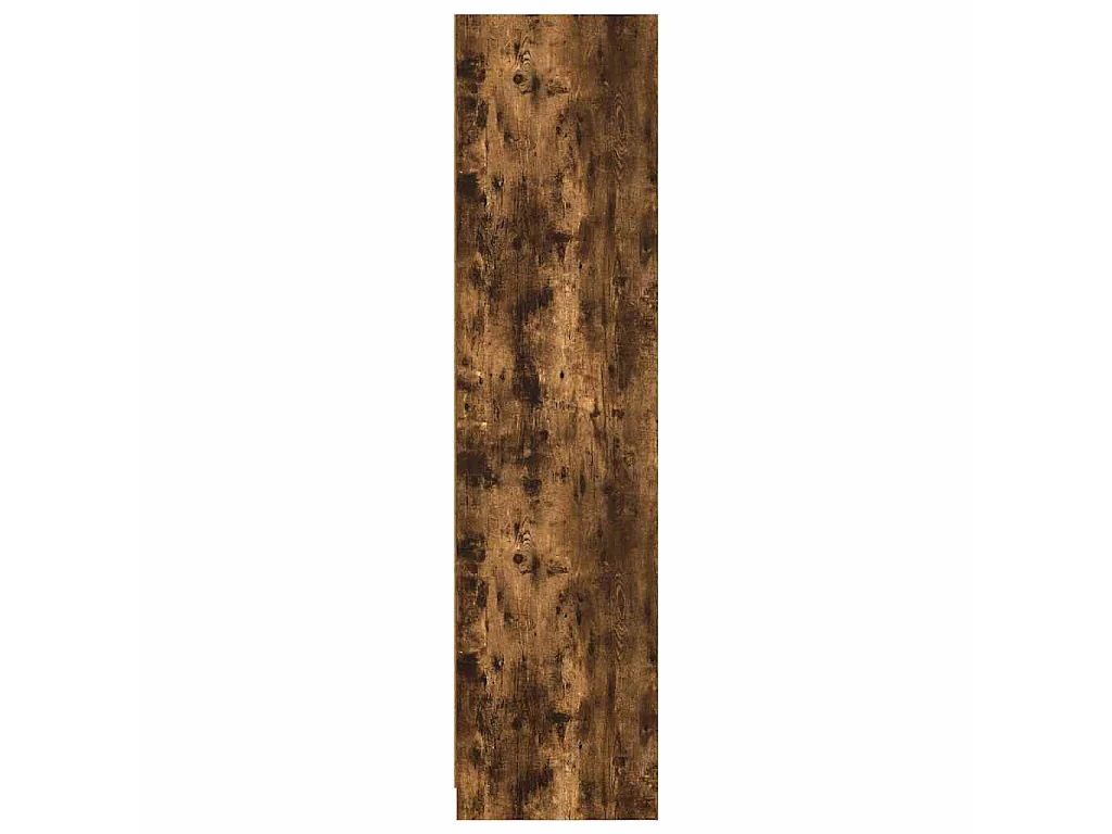 Armadio con Cassetti Rovere Fumo 50x50x200 cm Legno Multistrato