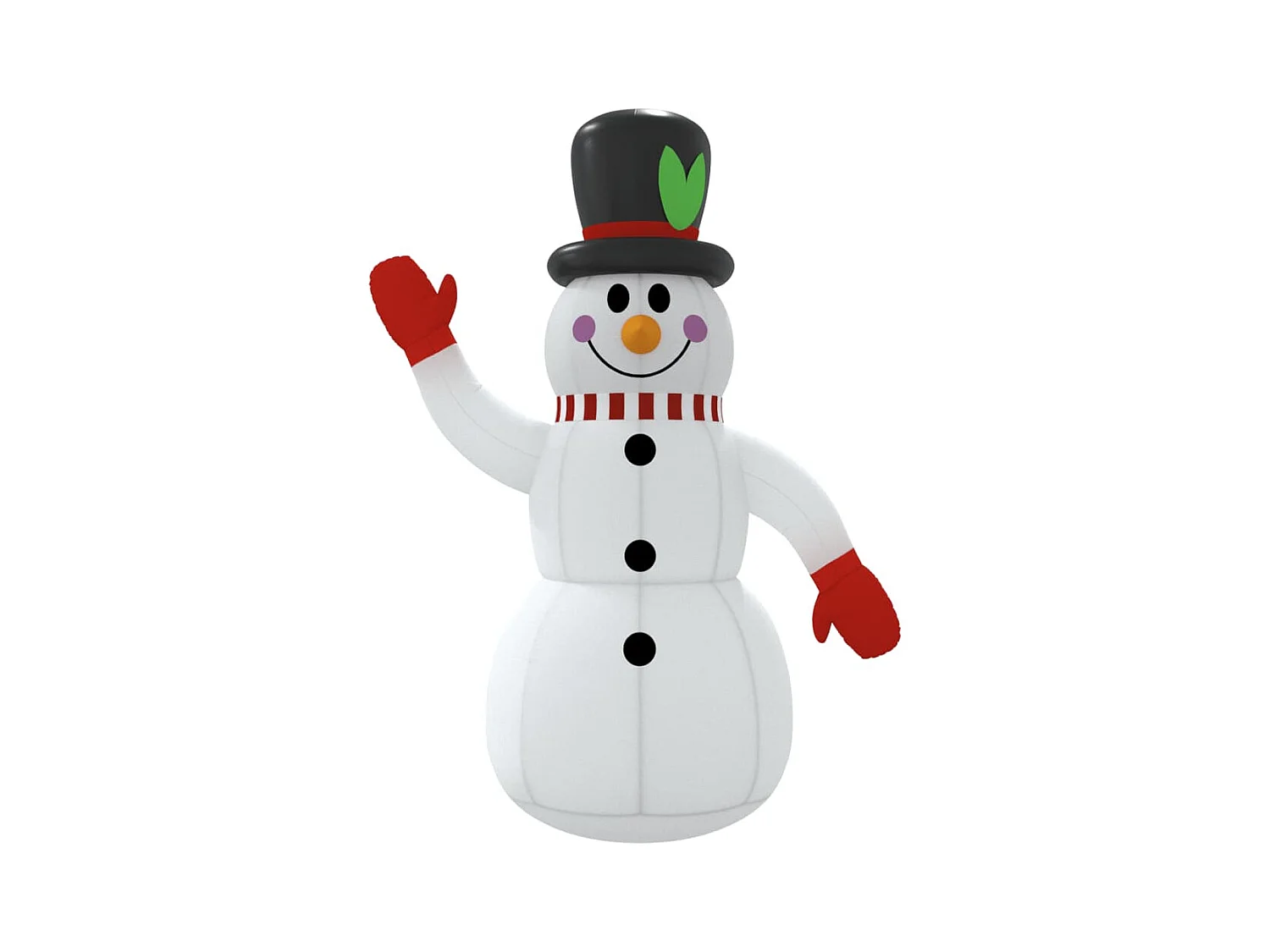 Bonhomme de neige gonflable avec LED 300 cm