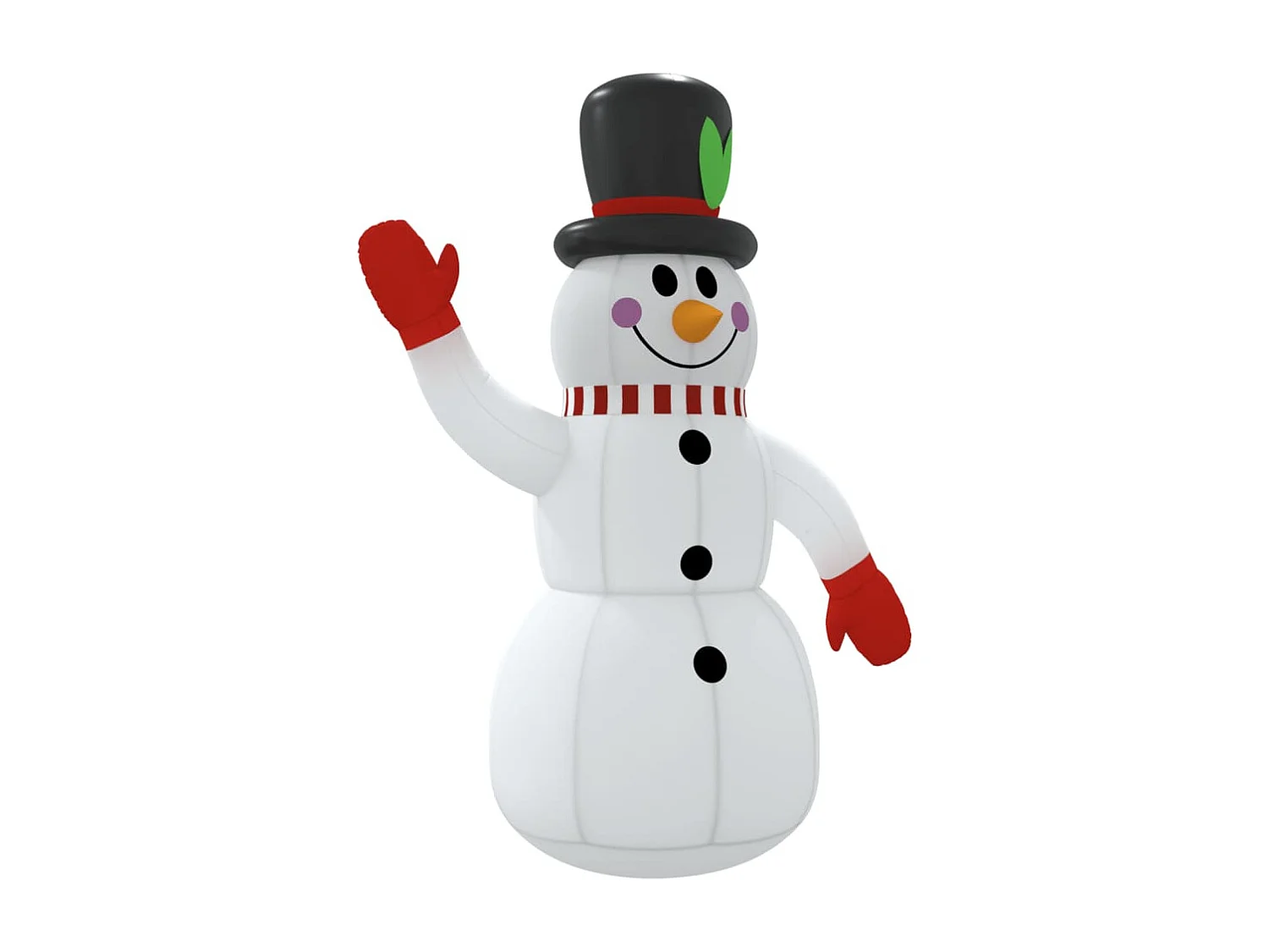 Bonhomme de neige gonflable avec LED 300 cm